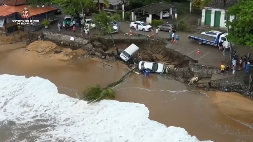Video z Brazílie po katastrofických sesuvech půdy